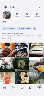 Link Messenger android App screenshot 2